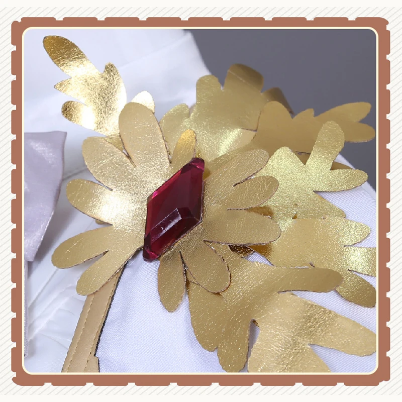 Новый костюм художника для игры Личность V Cos Эдгар валден Косплей золотой