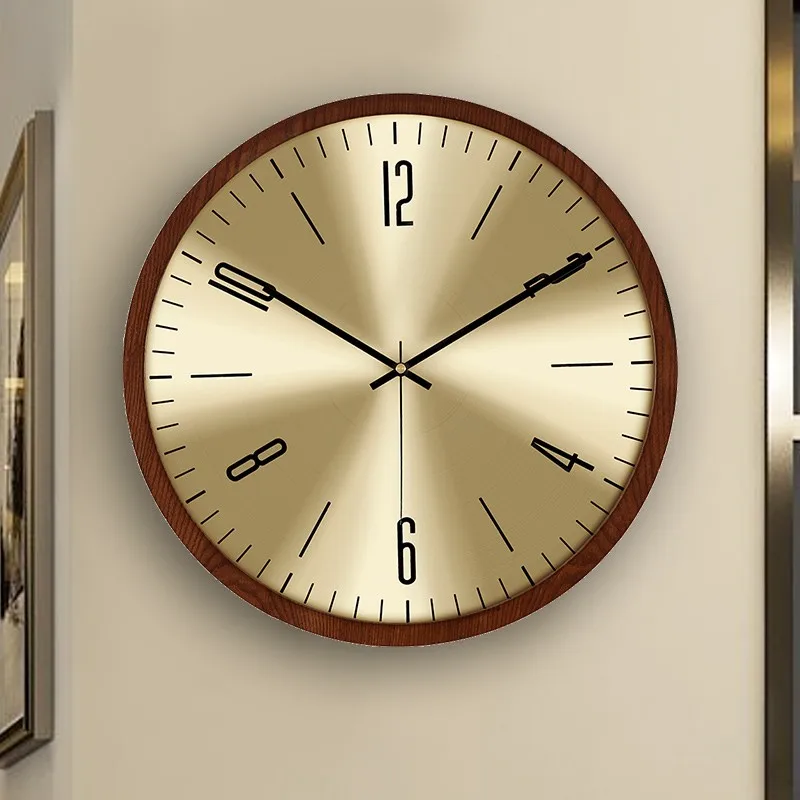 

Роскошные тихие настенные часы в скандинавском стиле, Современные стильные настенные украшения для гостиной, креативные, для спальни, WK50WC
