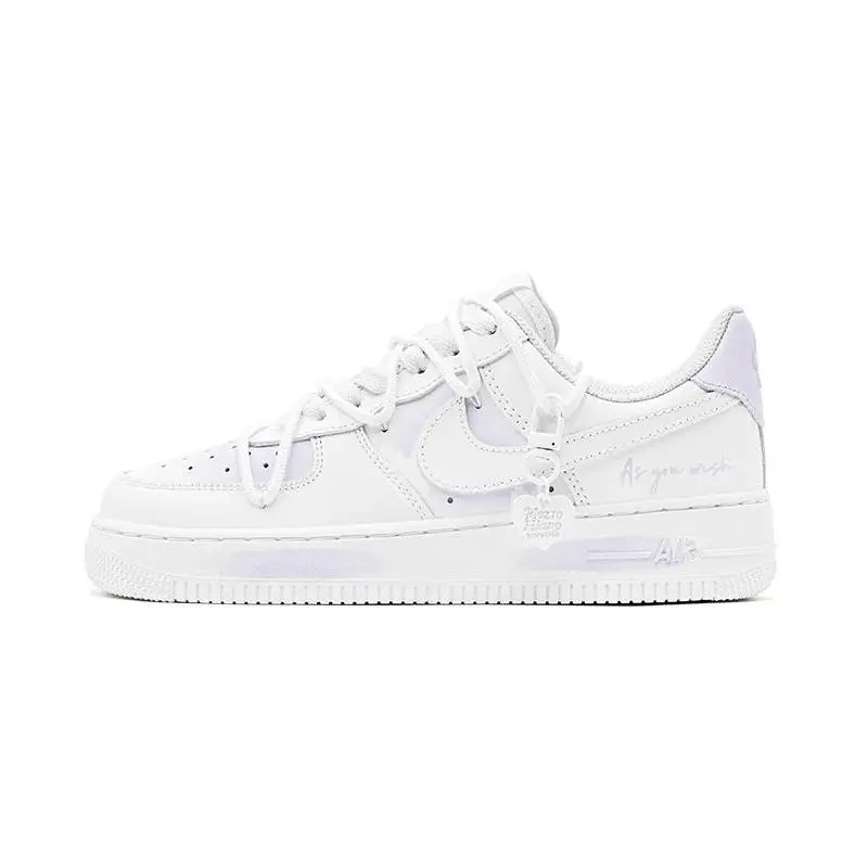 【Настроить】Nike Air Force 1 Обувь для скейтбординга Женские кроссовки DH2920-111