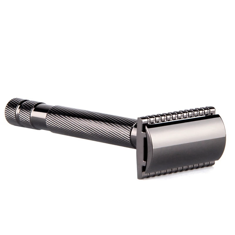 

2X Safety Double Edge Razor For Men Barber Straight Razor Holder Men's Shaving Face Razor Blades Shaving Machine