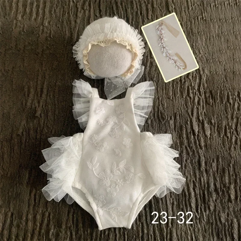 Одежда для маленьких девочек от 0 до 12 месяцев реквизит фотосъемки новорожденных