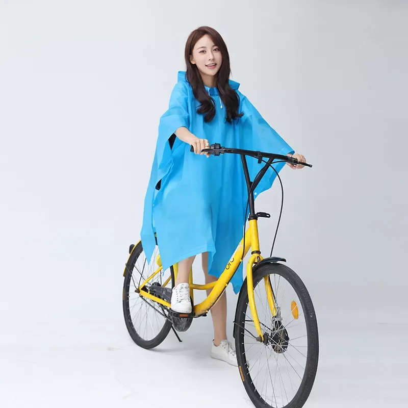 

Impermeable Waterproof Raincoat Unisex Hooded Raincoat Cycling Poncho Outdoor Travel Hiking Rainwear
