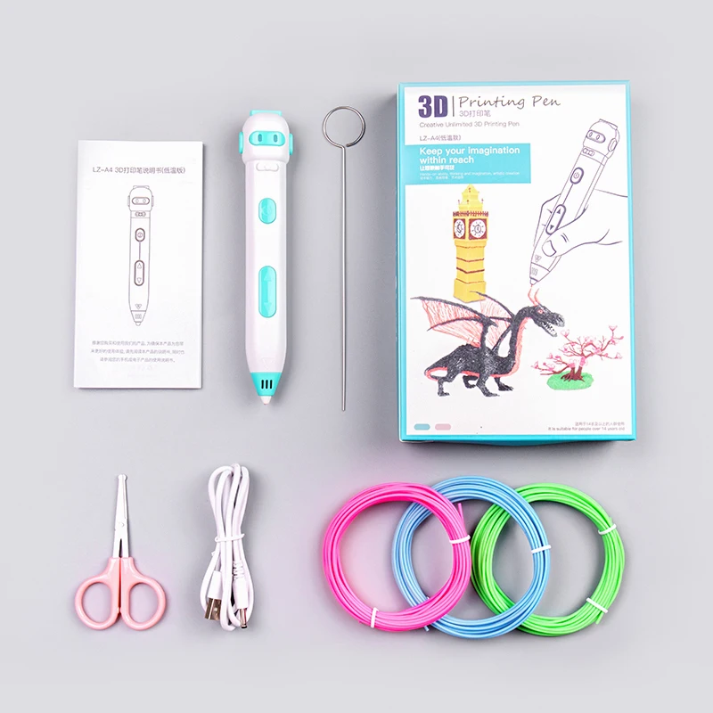 Беспроводная 3d-ручка для детей подарок карандаш печати сделай сам при низкой