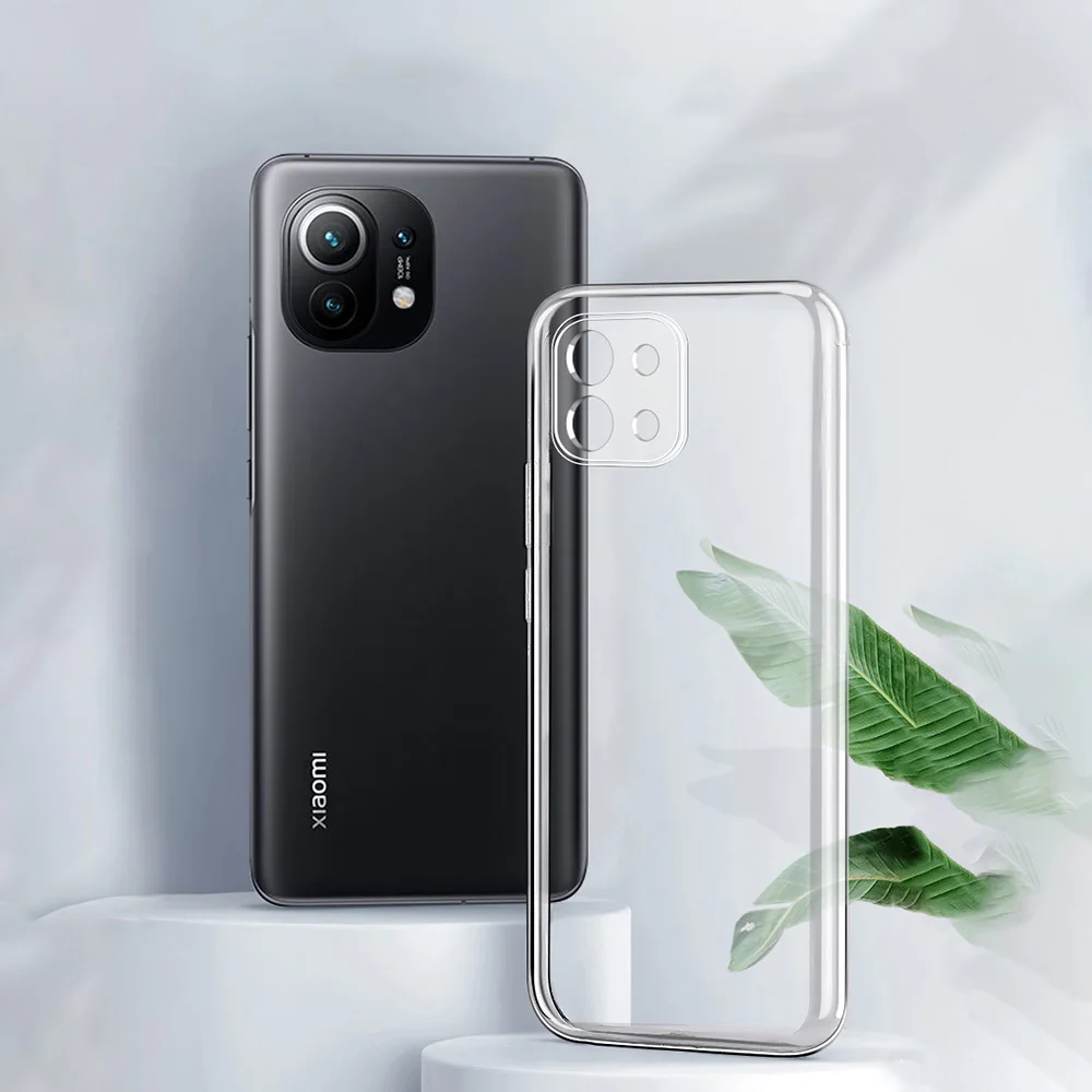 

Soft TPU Clear Phone Case for Xiaomi Mi 11 11T 11X Pro Ultra Lite NE 11i 11Pro 11Ultra 11Lite 5G Transparent Silicone Thin Cover