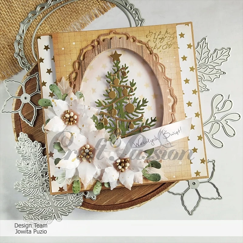 Металлические штампы для резки Wykrojniki Choinka