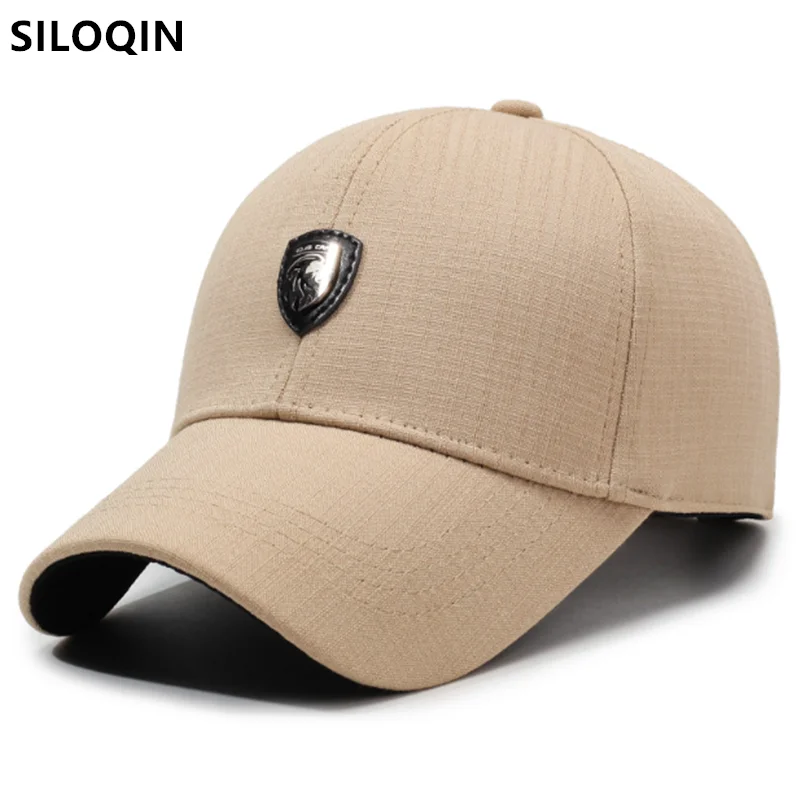 Кепка Snapback новые весенние бейсболки из стираного хлопка для мужчин жесткий верх