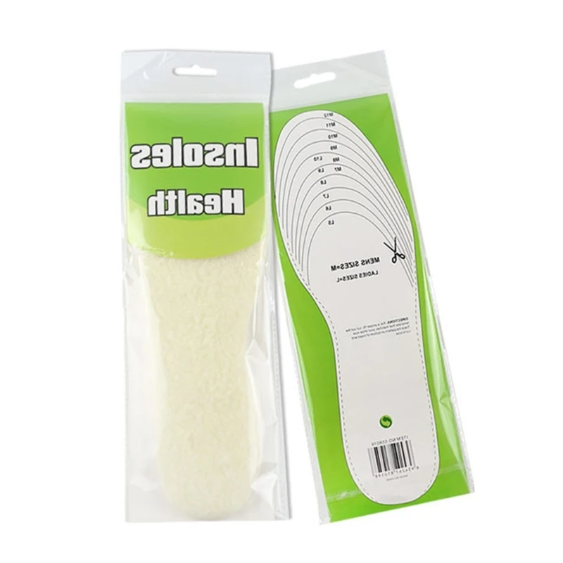 

1 пара, зимние шерстяные стельки унисекс L5YA для обуви с подогревом