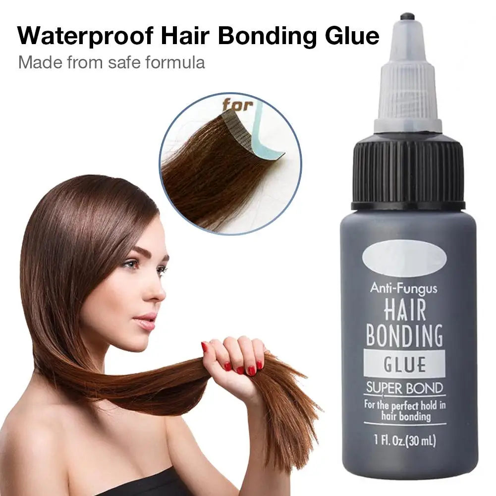 

Professional Hair Wig Bonding Remover Gel Glue Adhesive Waterproof Anti-fungus Hair Extension For Salon Wig Adhensive Glue 118ml