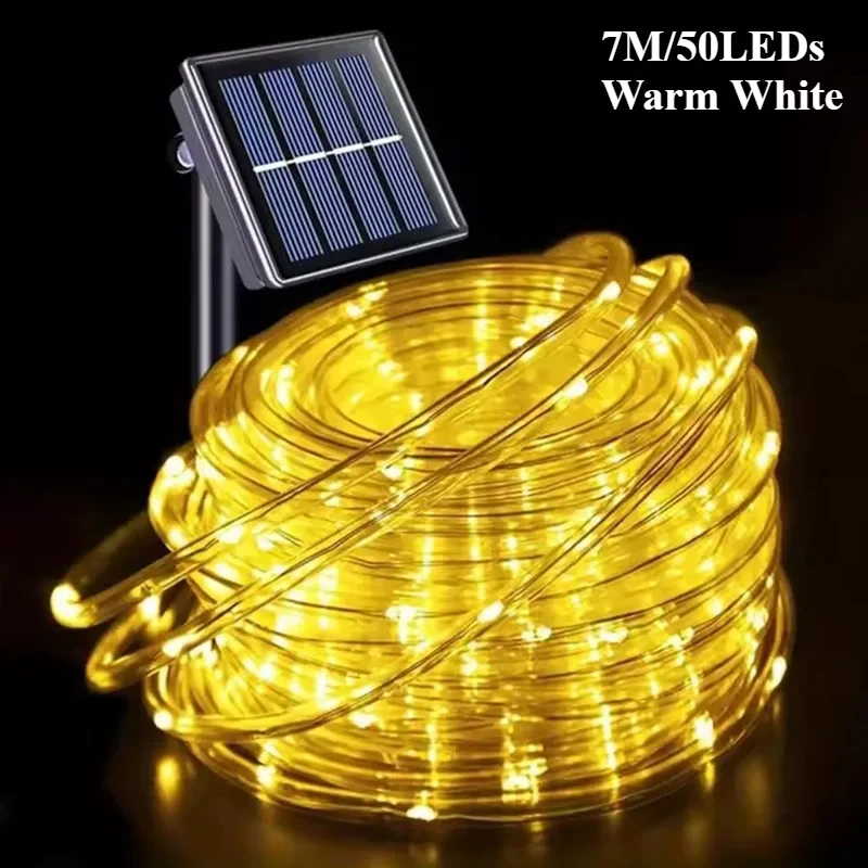 

Солнечные гирлянды LED, резина, 50/100 светодиодов