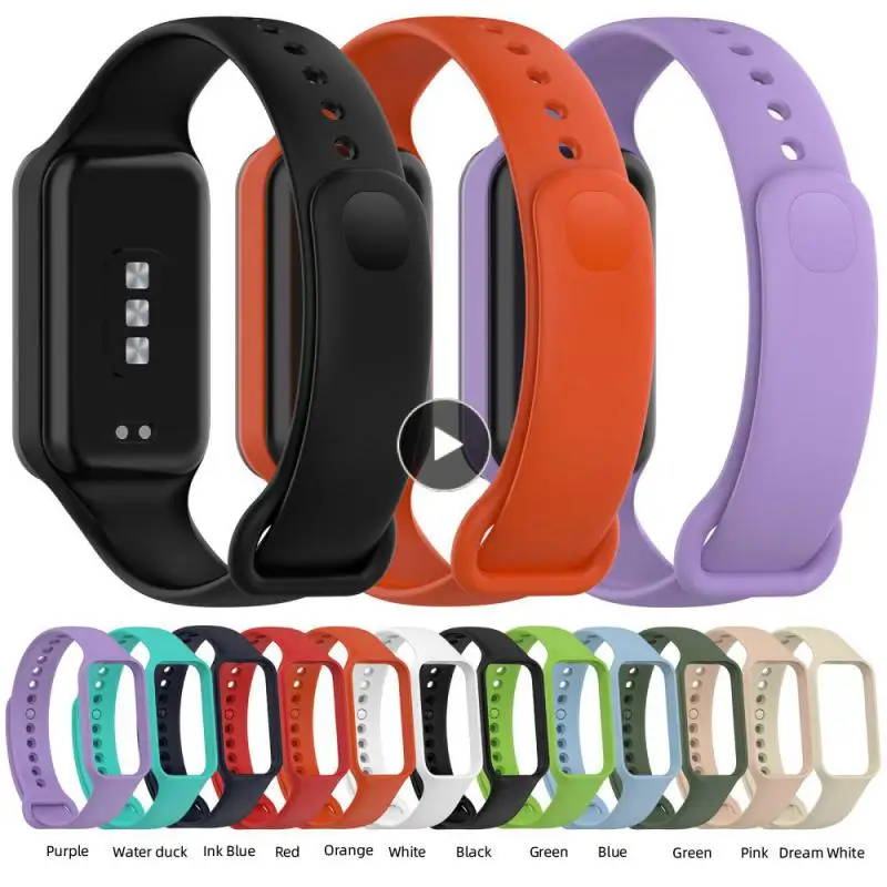

5.5-8.7 Inches Breathable Watchstrap For Redmi Band 2 Silicone Smartwatch Replacement Wristband Portable Strap For Redmi Band2