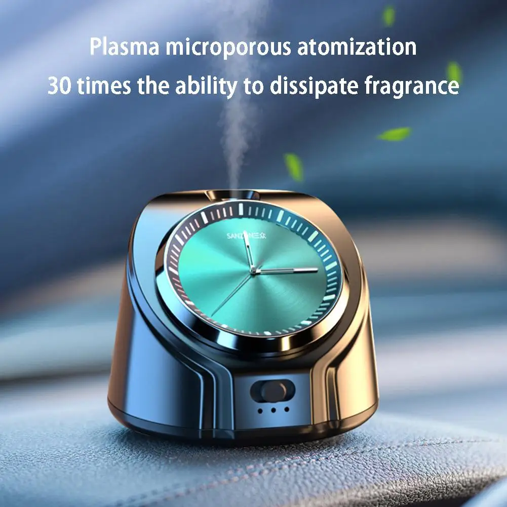 

Умный автомобильный освежитель воздуха, очиститель, Ароматический диффузор эфирного масла, автомобильный нанодезинфицирующий диффузор, освежитель воздуха для автомобилей L4E9