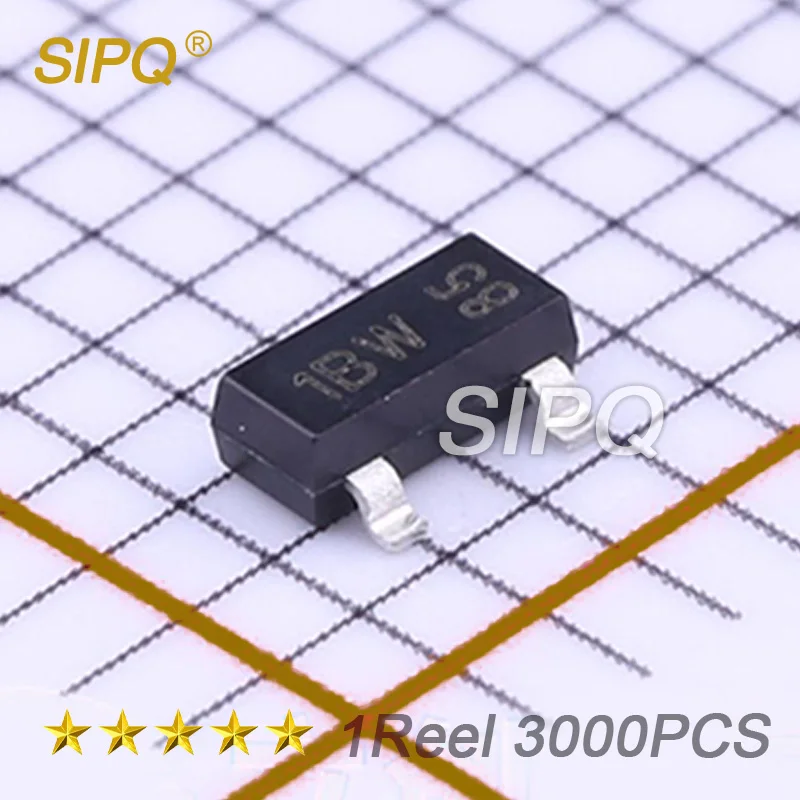 

1 Катушка, 3000 шт./партия, BC846B,215, BC846B, SOT-23(TO-236) маркировка: 1BW, совершенно новый и оригинальный товар, аутентичный товар