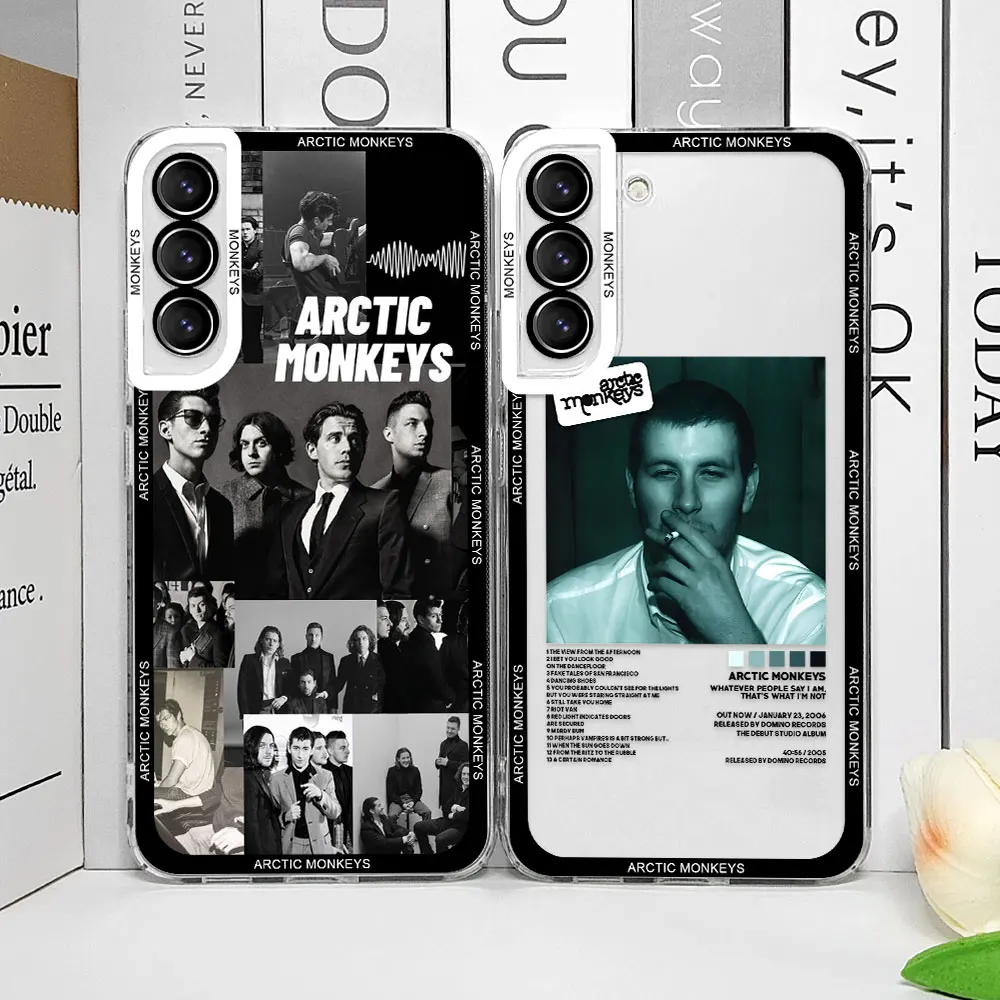 Модный чехол для телефона Арки Samsung Galaxy A55 A54 A53 A52 A51 A70 A32 A31 A22 A13 4G 5G Прозрачный