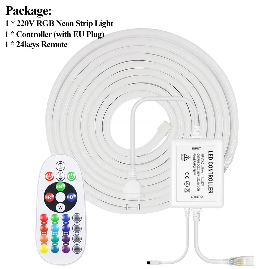 

YEMEKE RGB гибкая светодиодная лента 220V