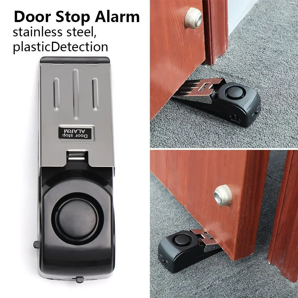 

for Door Window Alarm Sensor Door Stopper Alarm Anti-theft Burglar Door Open / Closed Detectors Anti Strong Intrusion