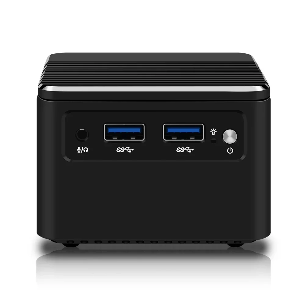 CWWK M1 Super Mini Soft Router 12-го поколения Alder Lake i3 N200 4xIntel 2.5G LAN Брандмауэр Компьютер Type-C Proxmox
