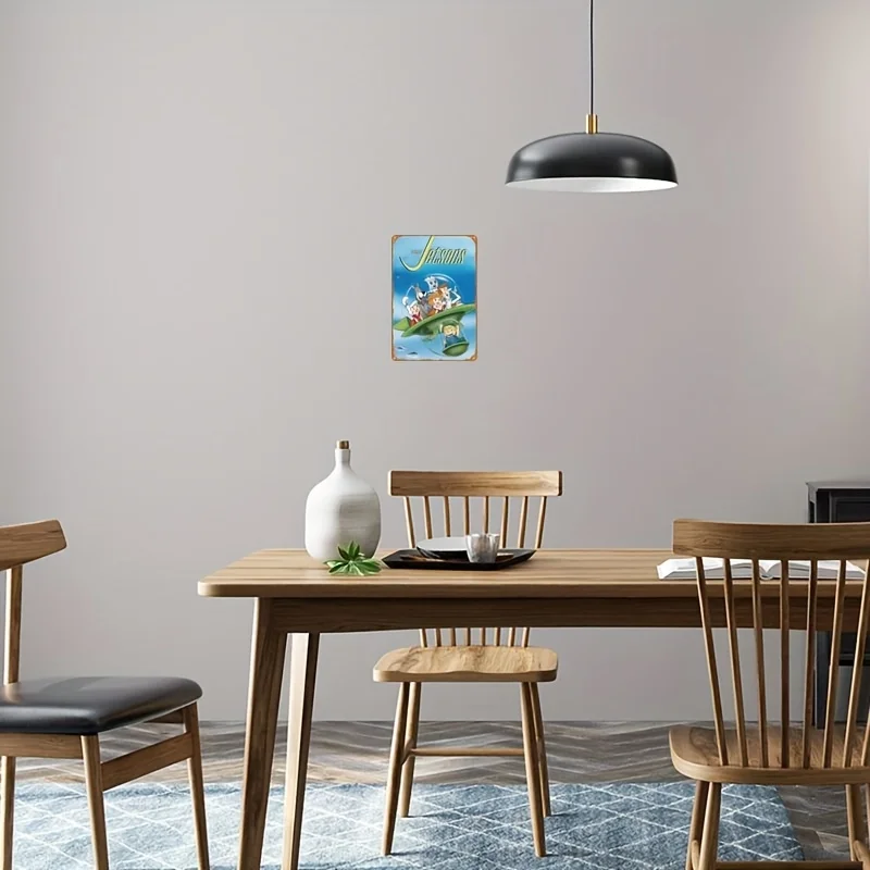 Коллекционный винтажный металлический жестяной знак Jetsons-идеально подходит для