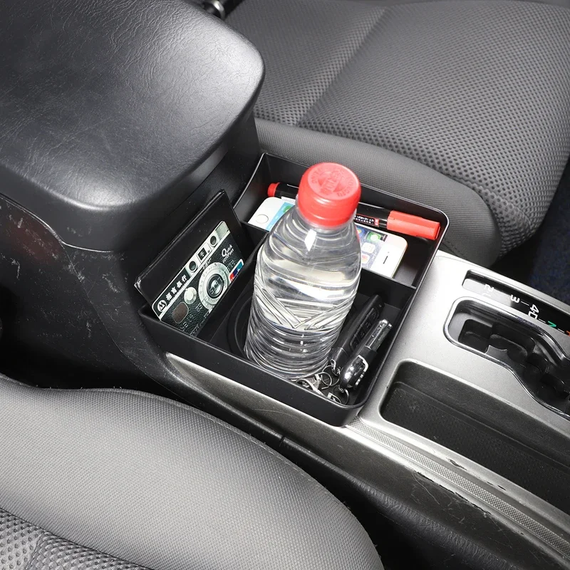 Для Toyota Tacoma TRD 2006-2015 ABS черный автомобильный держатель для чашки с центральным