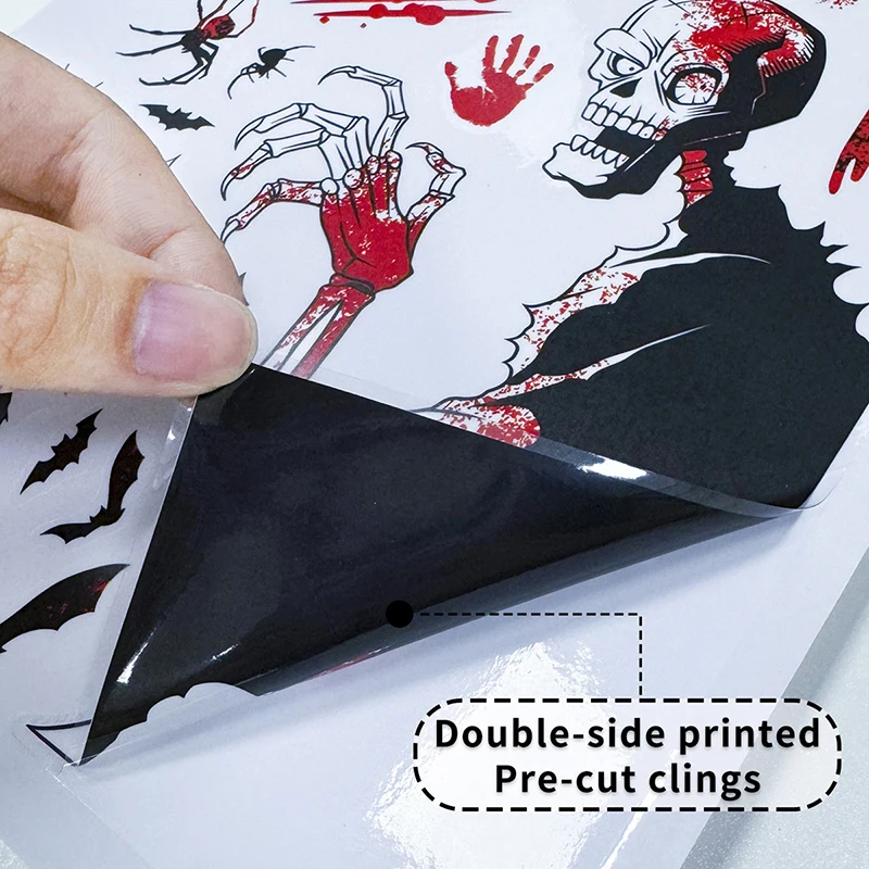 1 шт. наклейки на окна для Хэллоуина