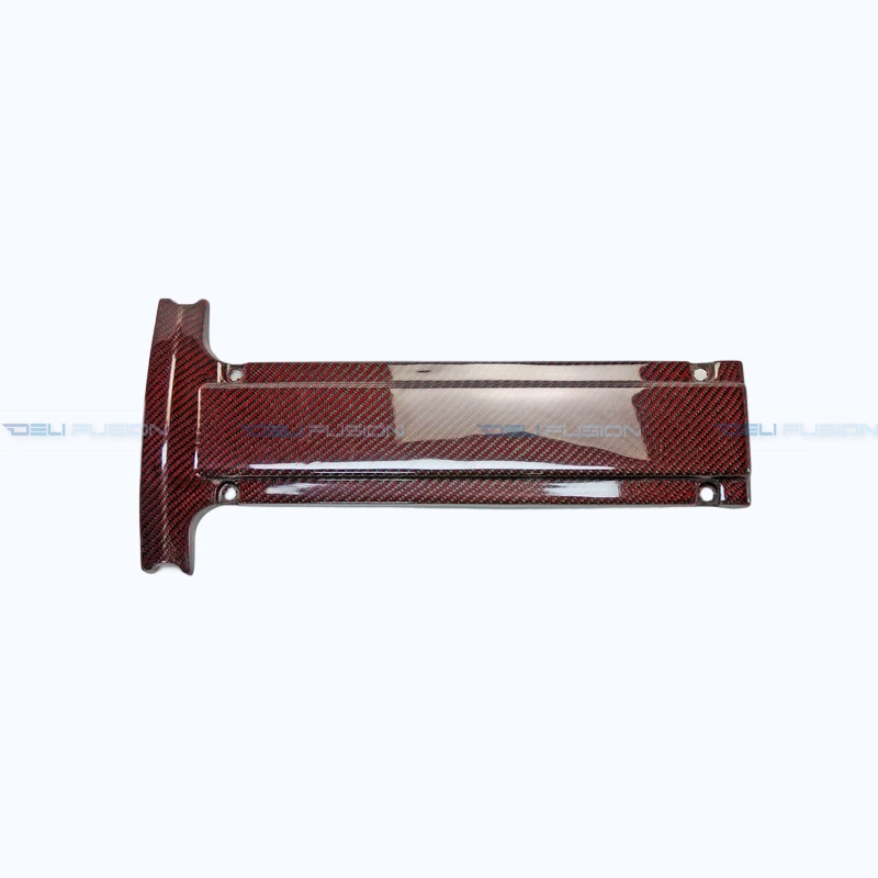Фото Для Mitsubishi Evolution CP9A CT9A 2001-2007 годов: крышка соленоида Mivec и крышка свечной колодки из углеродного волокна для двигателя 4G63T, автомобильные аксессуары №3