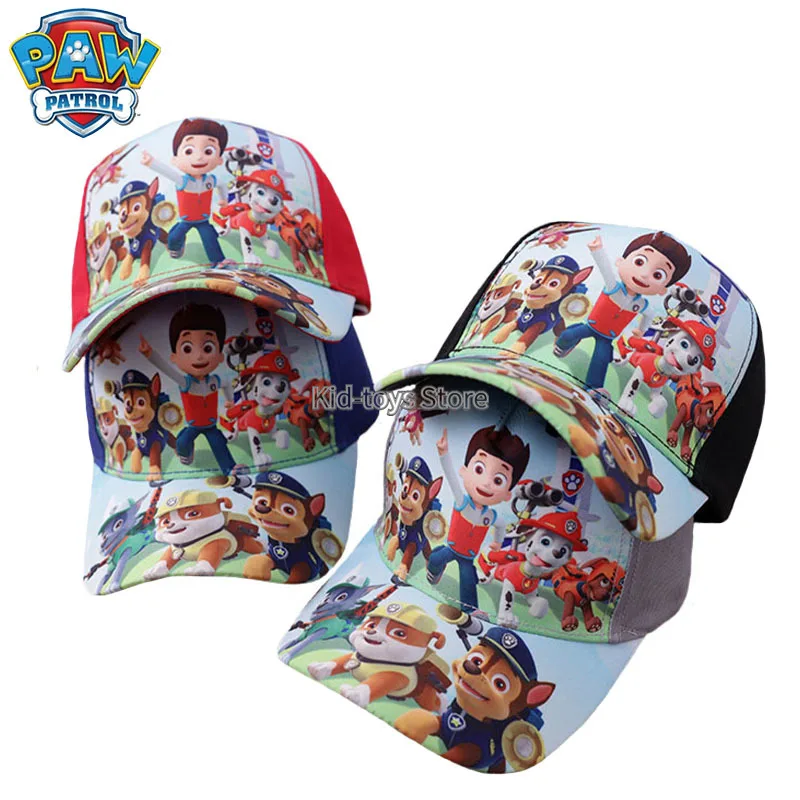 

Paw Patrols Children Baseball Caps Anime Boys Girls Sun Hat Cotton Breathable Cartoon Hat Sun-Proof Cap Kids Hats Birthday Gifts