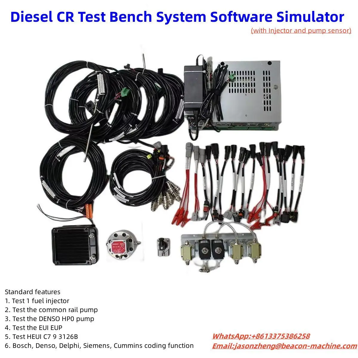 

BEI-A Crs960 система управления программного обеспечения для тестирования инжектора с общей топливной магистралью