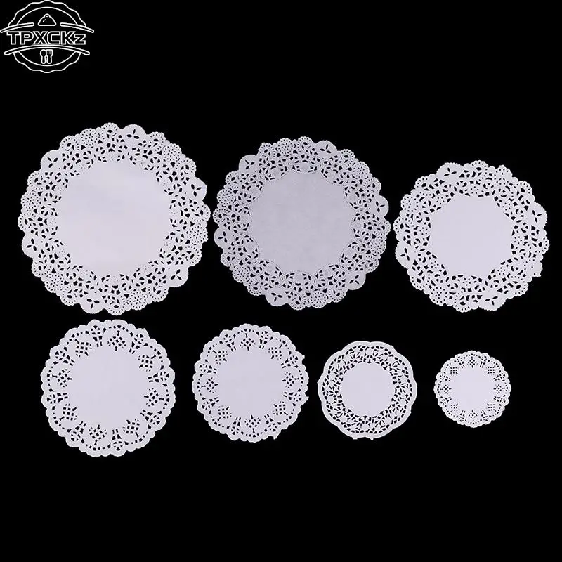 Doilies Placemats Diy Box Packaging Gift Wrap Paper Crafts F