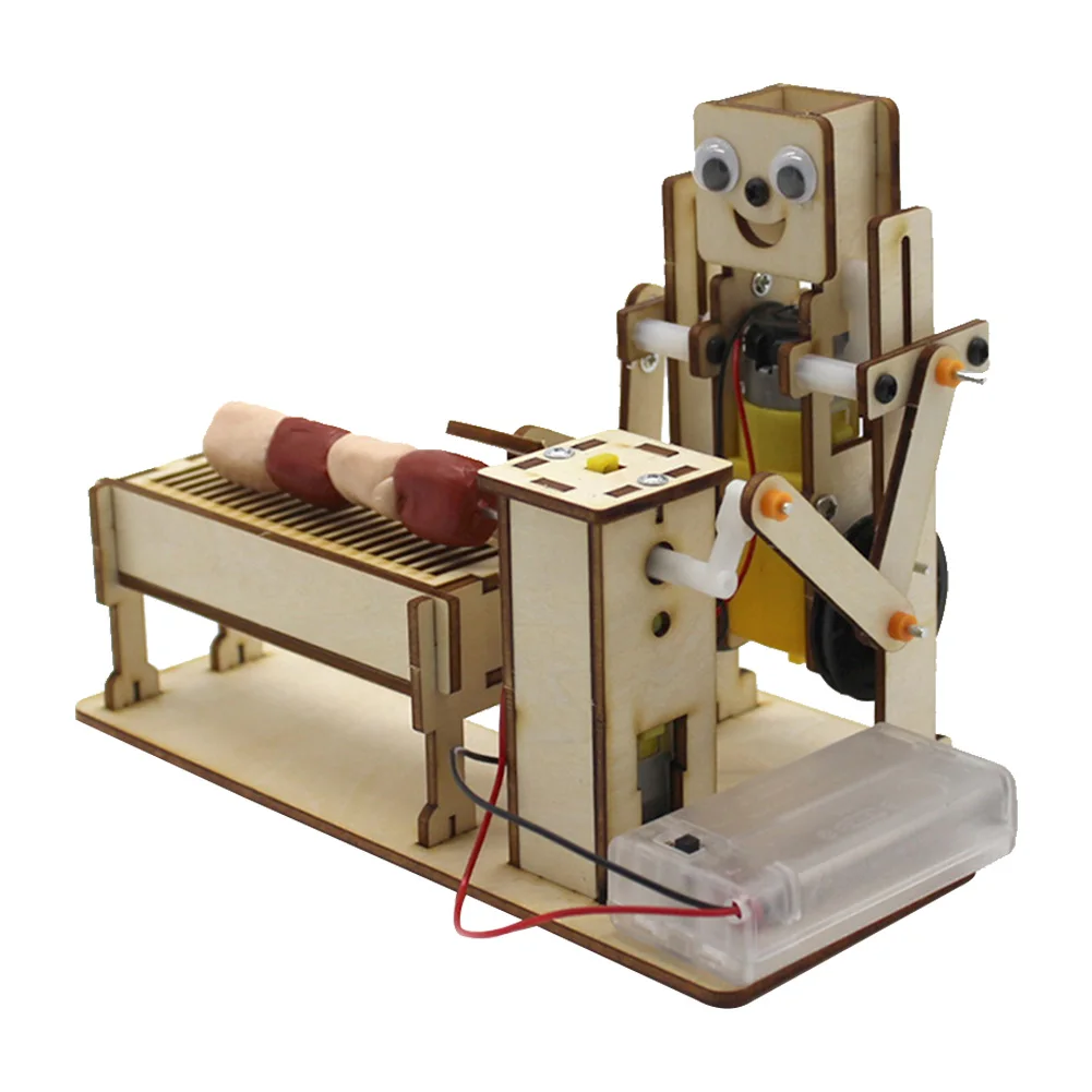 

Игрушки STEM для детей, Обучающий набор для научных экспериментов по технологии «сделай сам», электрическая механическая модель робота, пазл,...