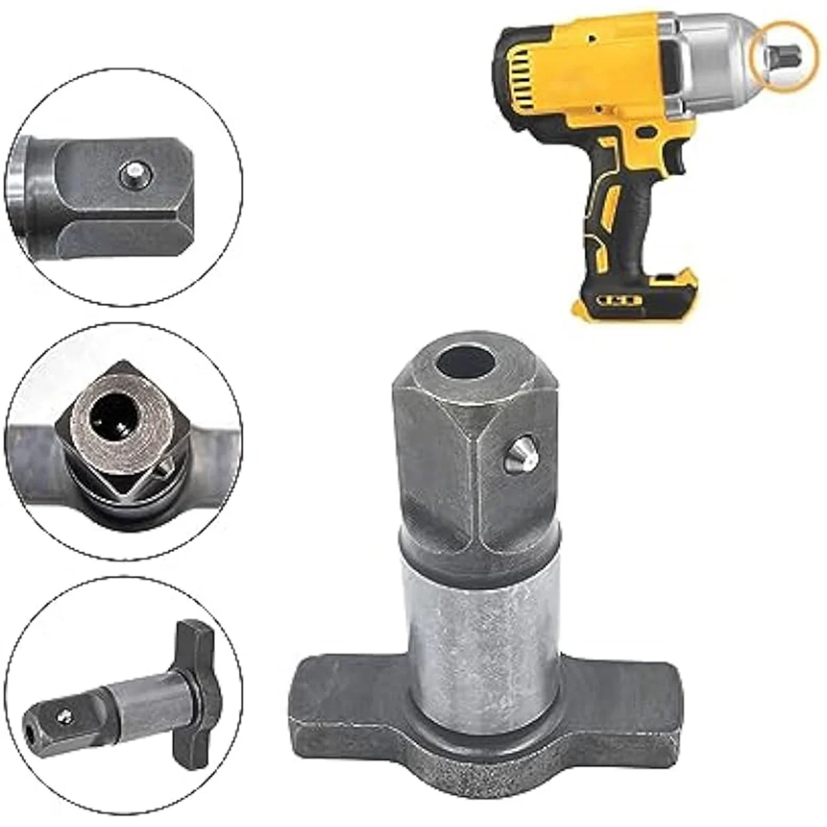 N 866410 Комплект наковальни ударного ключа для Dewalt DCF 899 20 В 1/2 ударный фиксатор