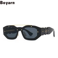 boyarn 2022 modern retro square sunglasses ins wind street big brand sunglasses eyewear sunglasses