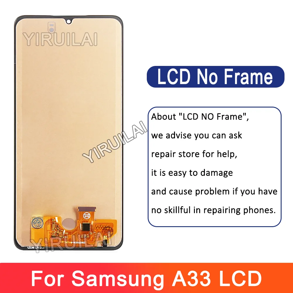 Фото TFT для Samsung Galaxy A33 5G ЖК-дисплей, дигитайзер сенсорного экрана, запасные части для Samsung A336 SM-A336E SM-A336B, ЖК-экран №3