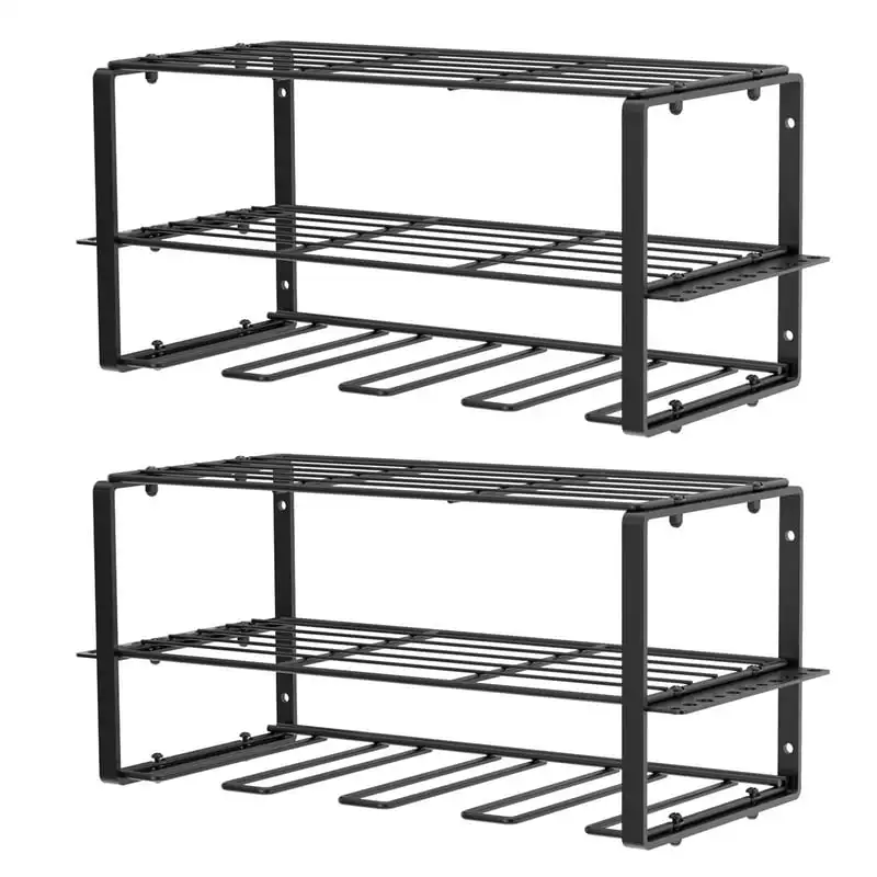 

Pack Cordless Drill Holder Wall Mounted Utility Rack car accessories Free Shipping