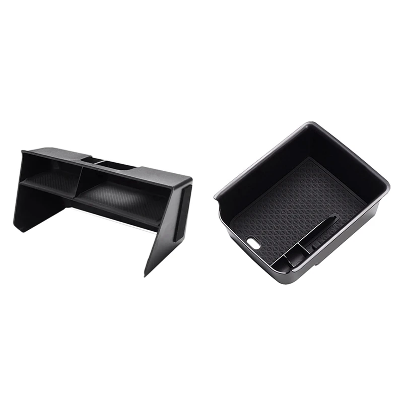 

For Golf 8 MK8 2020 Car Center Console Storage Box Tray & Car Armrest Storage Box For-Golf 8 MK8 GTE R 2020 2021