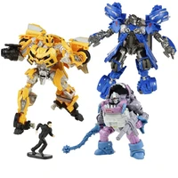 hasbro genuine transformers toys d grade ss86 gnaw ss74 bumblebee anime action figure deformation robot toys for boys kids gifts
