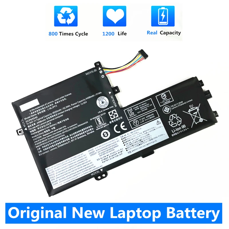 

CSMHY New 4630mAh L18L3PF3 Battery For Lenovo S340-14API 14IWL S340-15IWL 15API C340-15IIL FLEX-15IML L18C3PF6 L18M3PF7 L18C3PF7