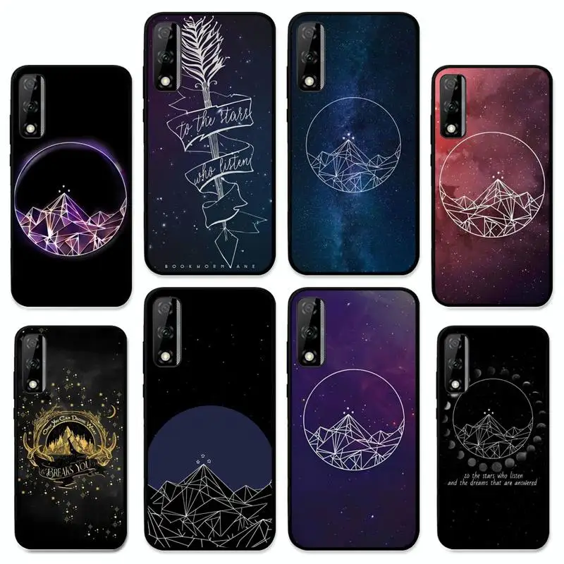 

A Court of Mist and Fury Sarah J Maas Phone Case for Huawei Y 6 9 7 5 8s prime 2019 2018 enjoy 7 plus