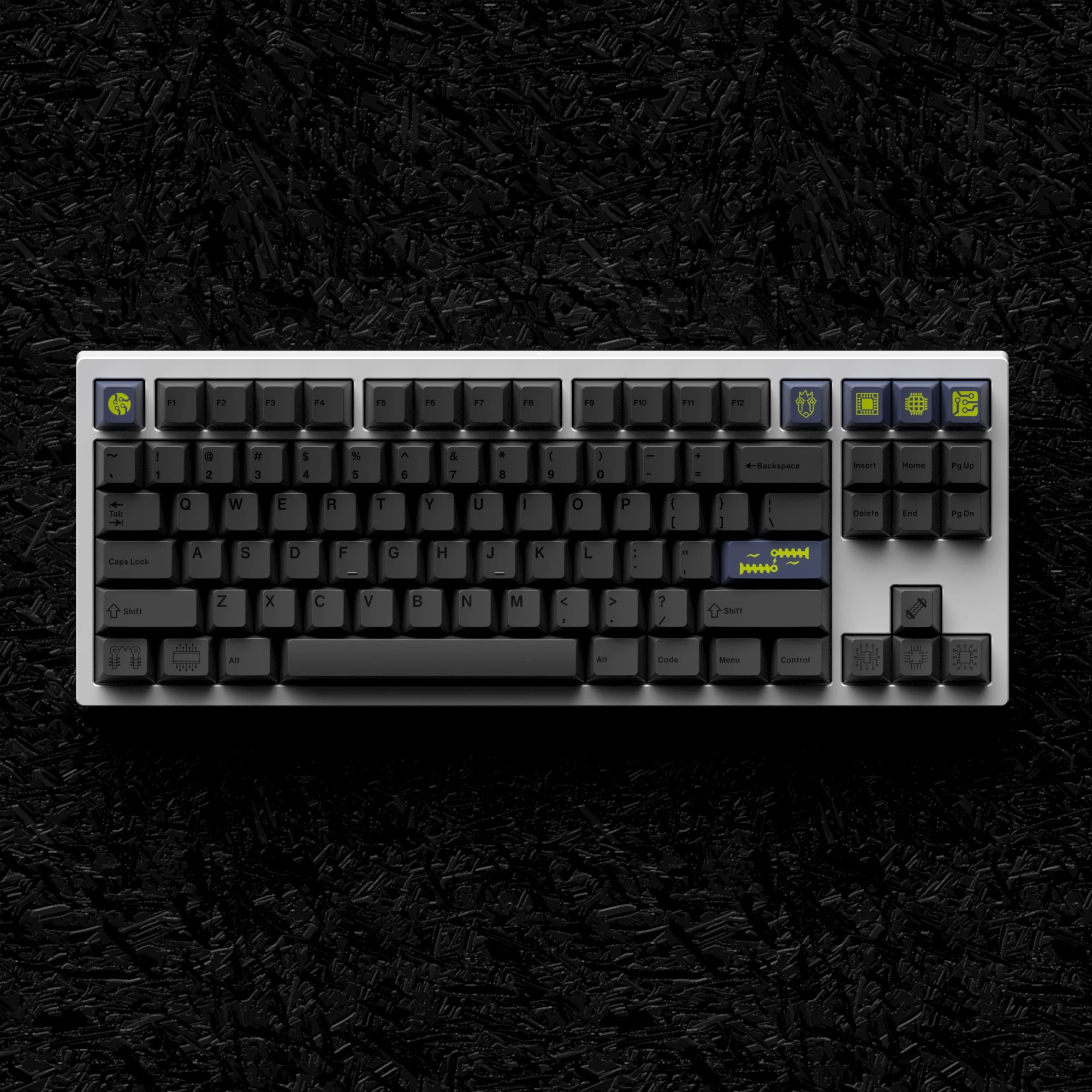 

Dark Matter Keycaps Cherry Profile PBT Dye Sublimation Mechanical Keyboard Keycap For MX Switch 61/68/87/75/87/ 980