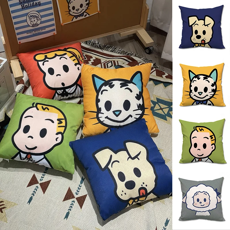 

Pillow Cover 40x40 Osuma Goods Sleeping Pillows 45x45 Cushions Covers Decorative Pillowcases Short Plush Dakimakura for Bed Gift