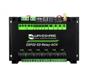 ESP32-S3-Relay-6CH Промышленный 6-канальный релейный модуль Wi-Fi поддерживает управление Wi-Fi BluetoothRS485 Встроенные интерфейсы Pico HAT (art.: 3920cd3baaef9) - 3920cd3baaef9