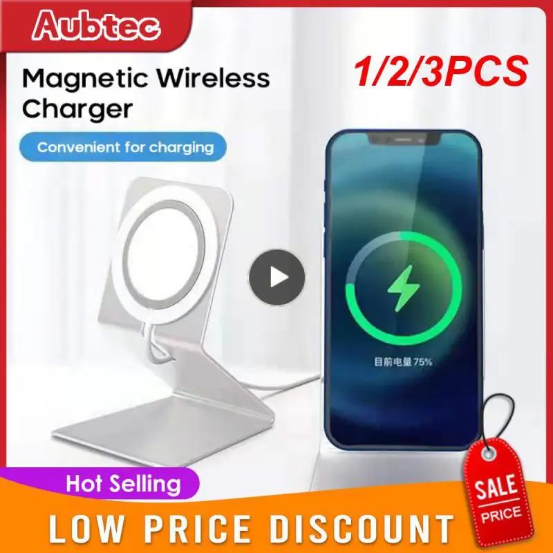 

1/2/3 шт., магнитная Беспроводная подставка для телефона, 15 Вт