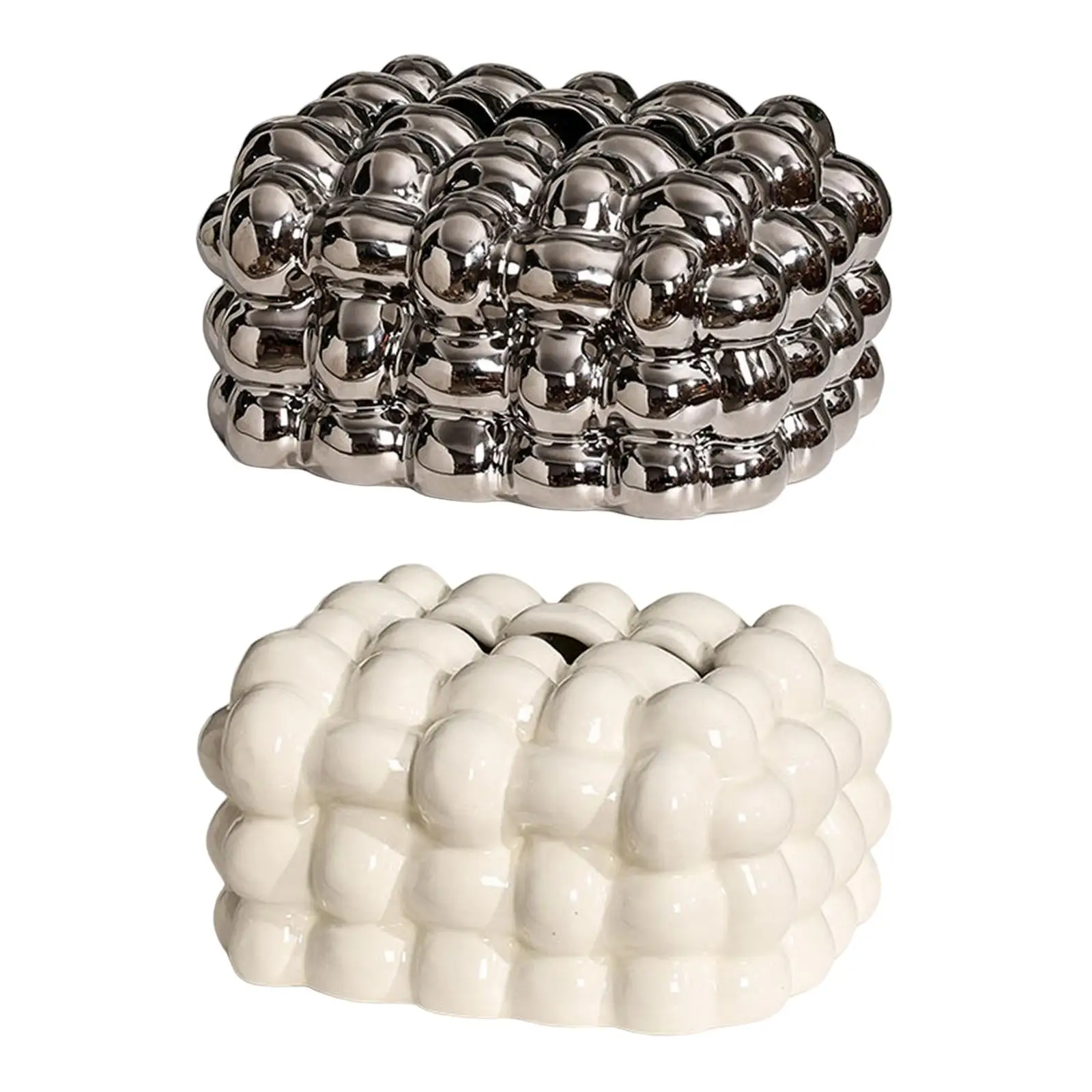 

Tissue Box Covers Rectangle Organizer Decorative Napkin Dispenser Box for Office Desk Bedroom Countertop Decoration Bathroom