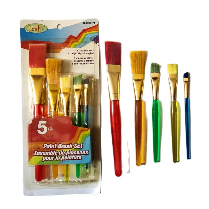 

Professional Paint Brushes Different Shape Nylon Hair Artist Painting Brush For Acrylic Oil Watercolor Art Supplies