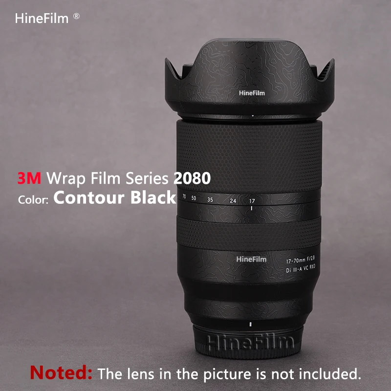 Фото Hinefilm Skin для Tamron 17-70 мм F2.8 B070X Fuji X Mount Lens Decal Skin 17-70 f2.8 Наклейки на объектив 1770 Wrap 17-70F2.8 Skin 17 70 №2