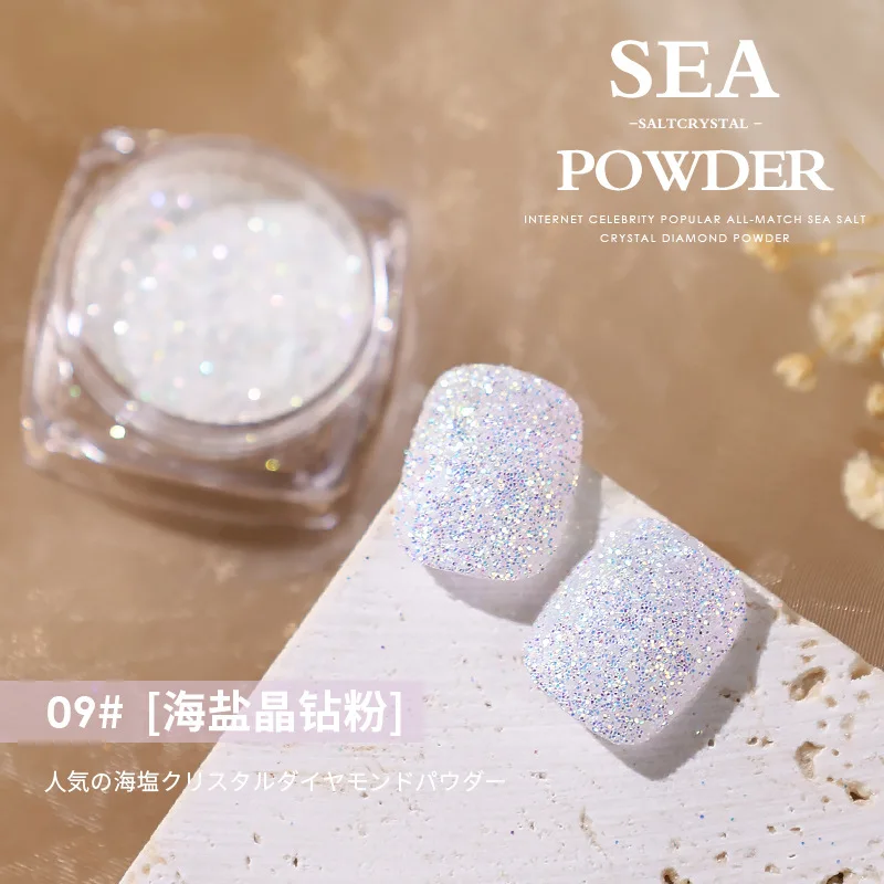 Неоновый порошок для ногтей тени век с эффектом флуоресцентности блестящий