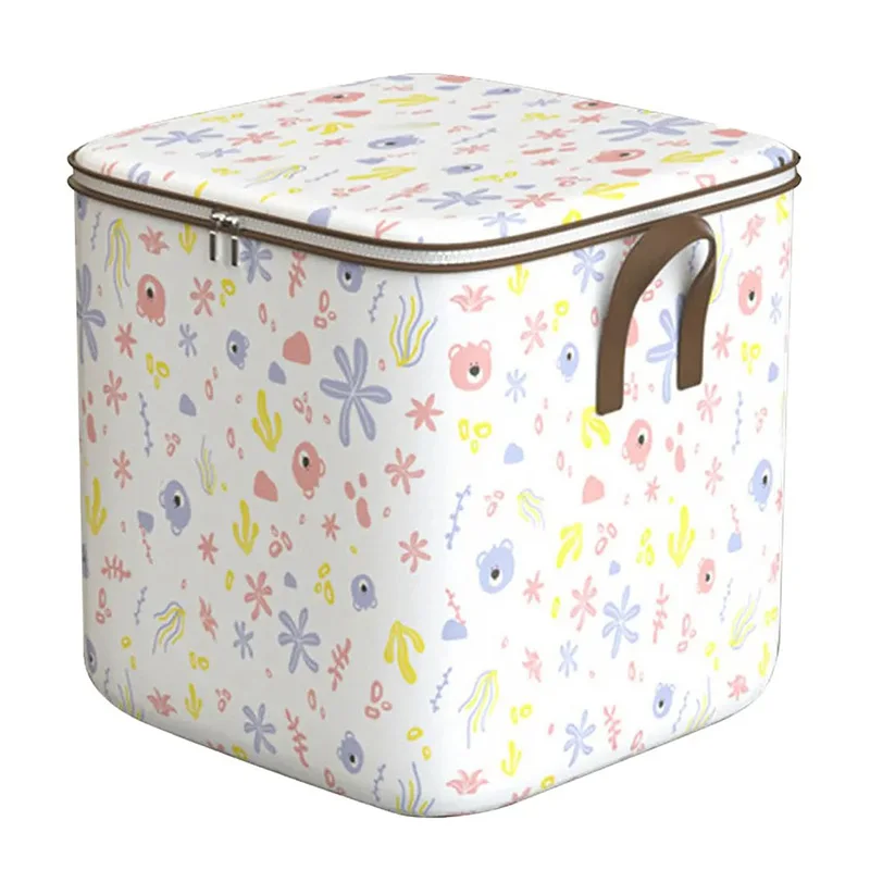 

1pc Storage Box Cloth Clothing Quilt Large Capacity Home Bedroom Closet Organizer Foldable Storage Bag