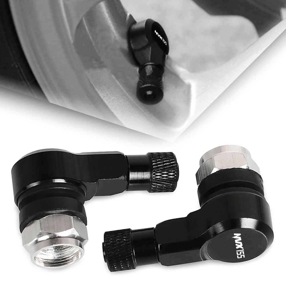 

NVX 155 Motorcycle Accessories Cover Wheel Tire Valve Stem Airtight Covers Cap FOR YAMAHA NVX155 AEROX155 2017 2018 CNC Aluminum