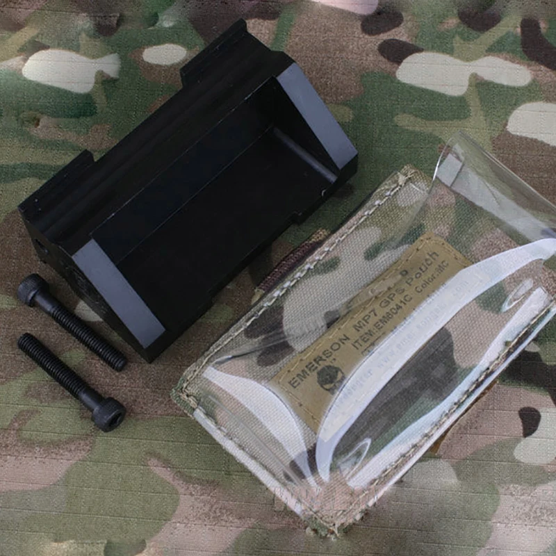 Emersongear Тактический MP7 GPS чехол Держатель Сумка переноска панель для страйкбольной
