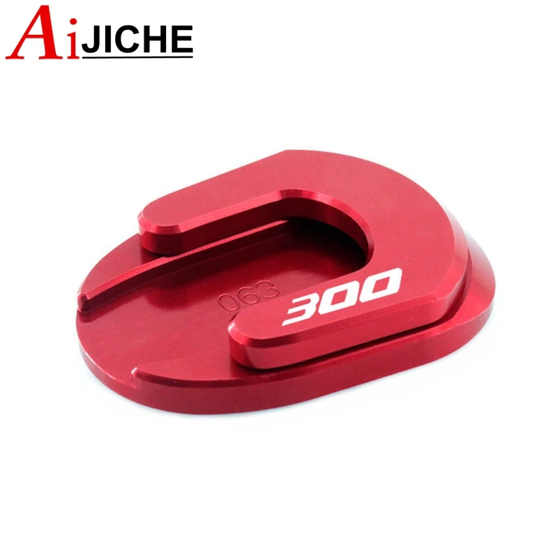 

Motorcycle CNC Kickstand Sidestand Stand Extension Enlarger Pad For HONDA Forza300 Forza250 Forza125 MF13 Forza 300 200 125