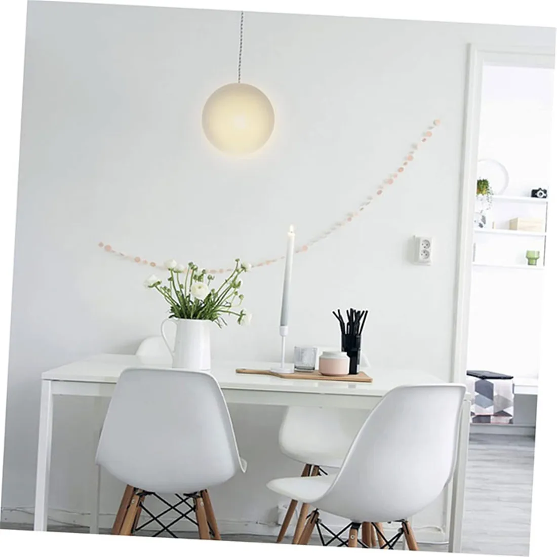 Матовый купольный абажур с резьбой G9 8 см 10 12 15