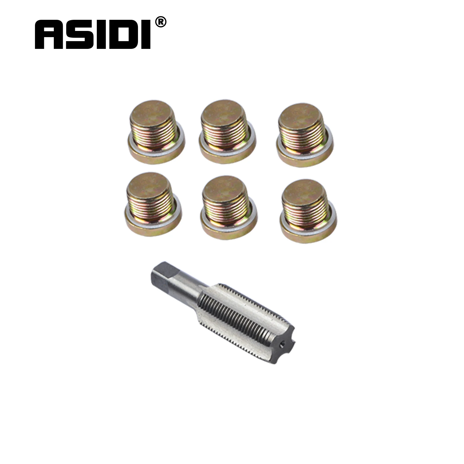 Набор для ремонта резьбы масляного поддона 7 шт. автомобильный сливной